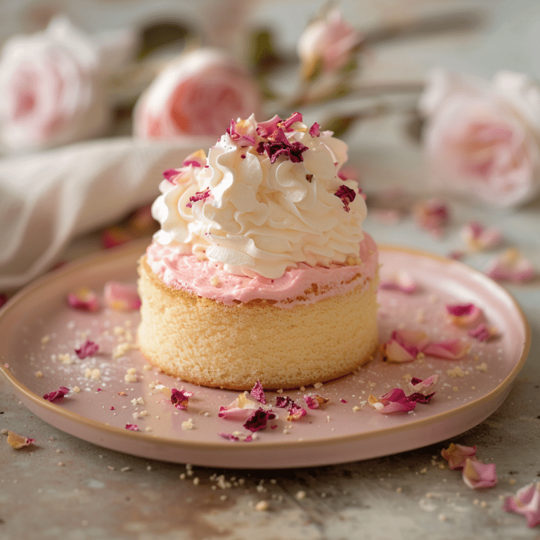 Rose Milk Tres Leches Cake Recipe