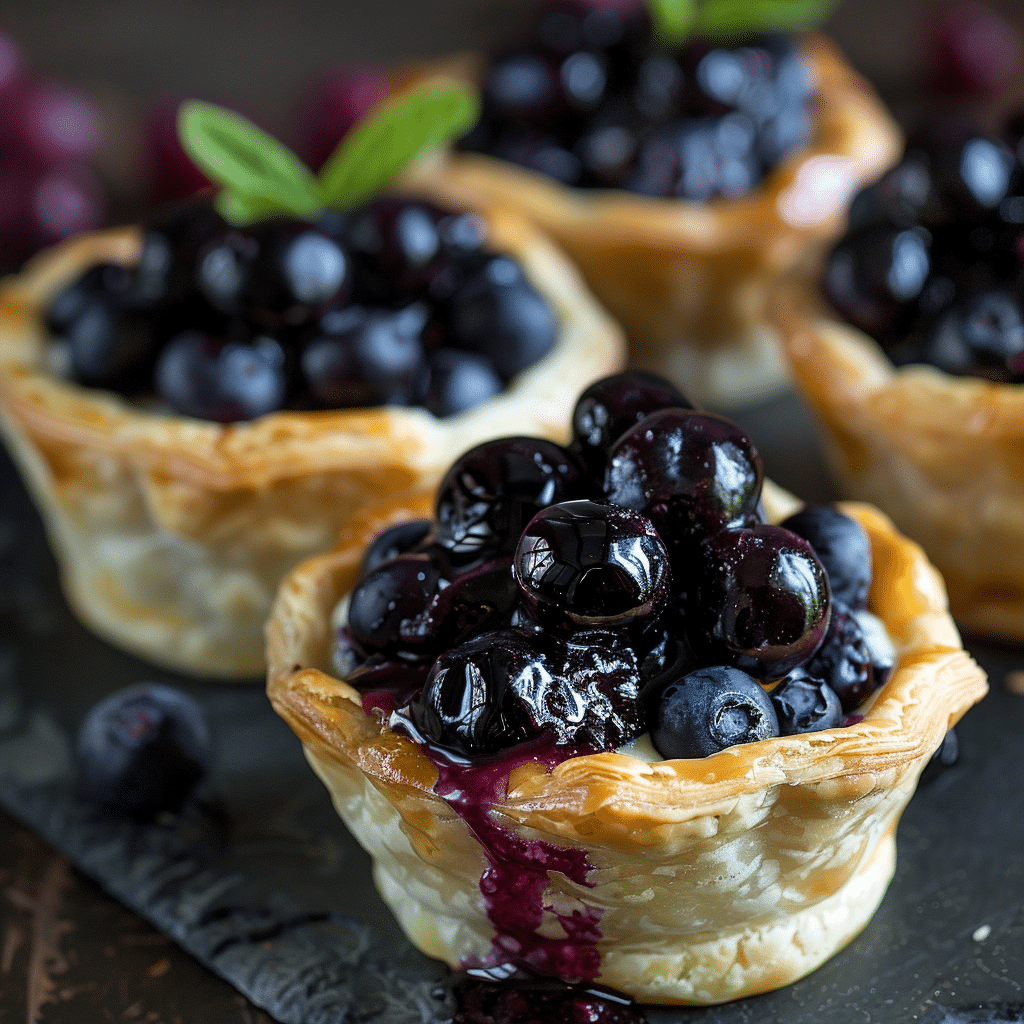 Blueberry Cream Cheese Danish Cups Recipe