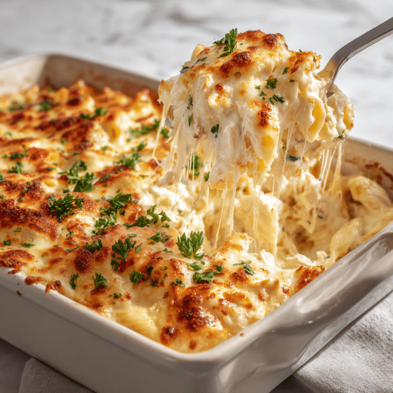 Chicken Alfredo Bake Recipe