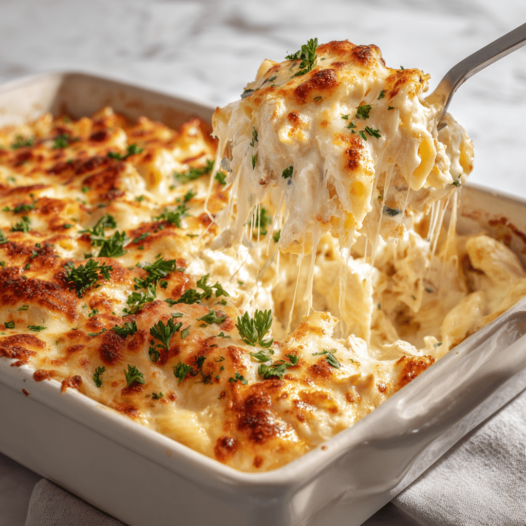 Chicken Alfredo Bake Recipe