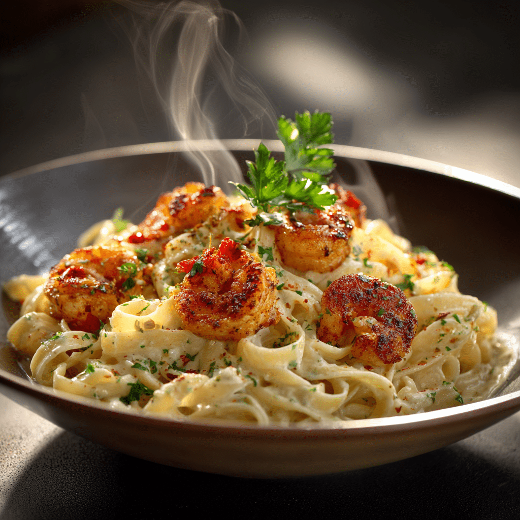 Spicy Cajun Shrimp Pasta Recipe - Recipe Image