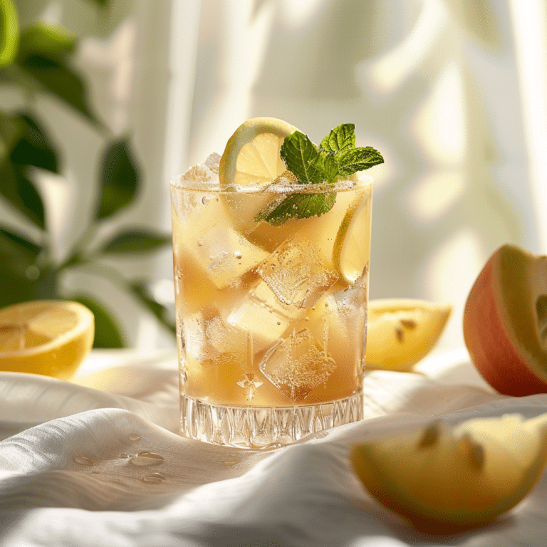 Iced Guava White Tea Lemonade Recipe