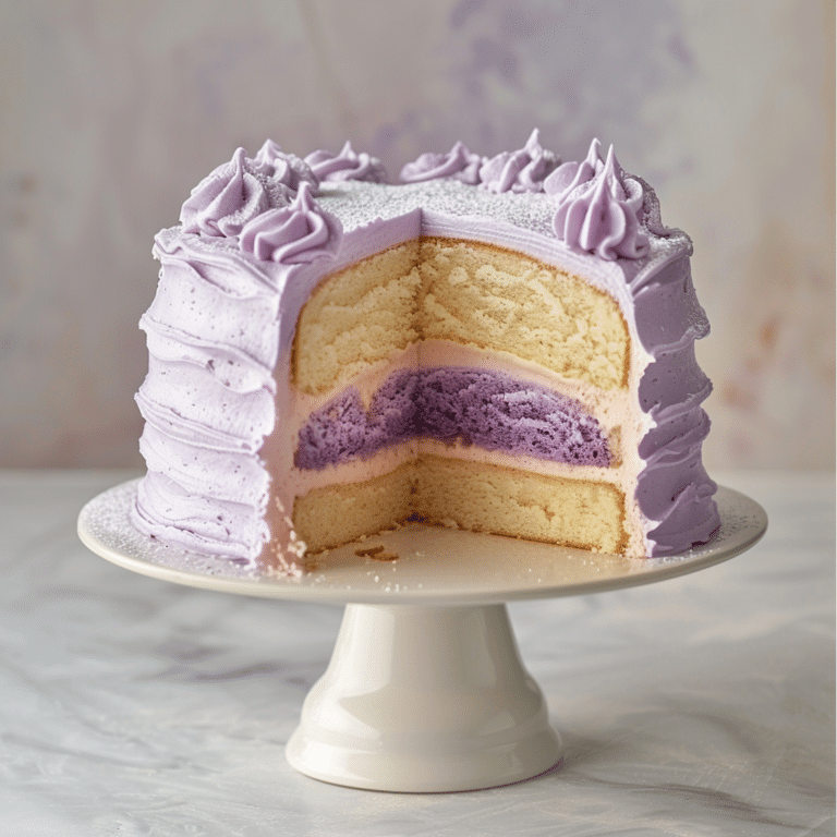 Taro Ube Cloud Cake Recipe