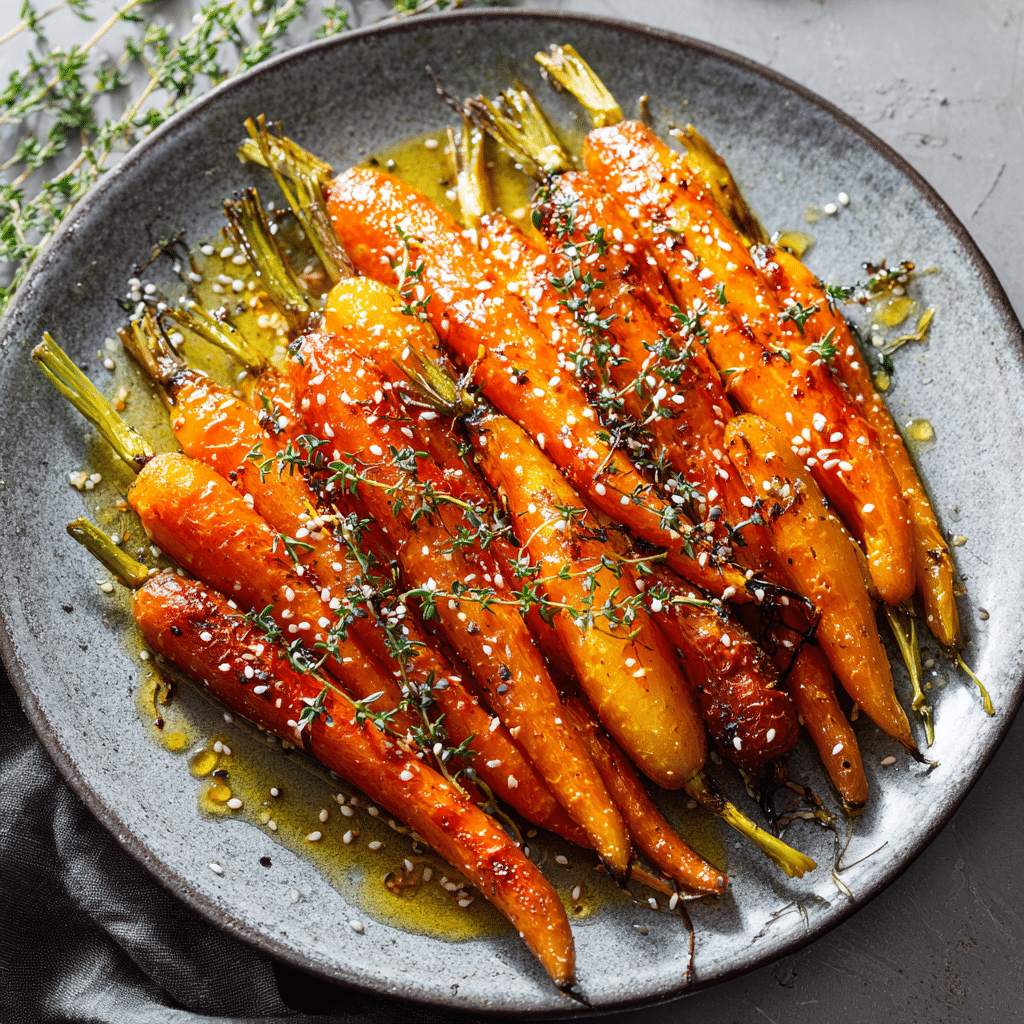 Baked Honey Carrots Recipe - Recipe Image