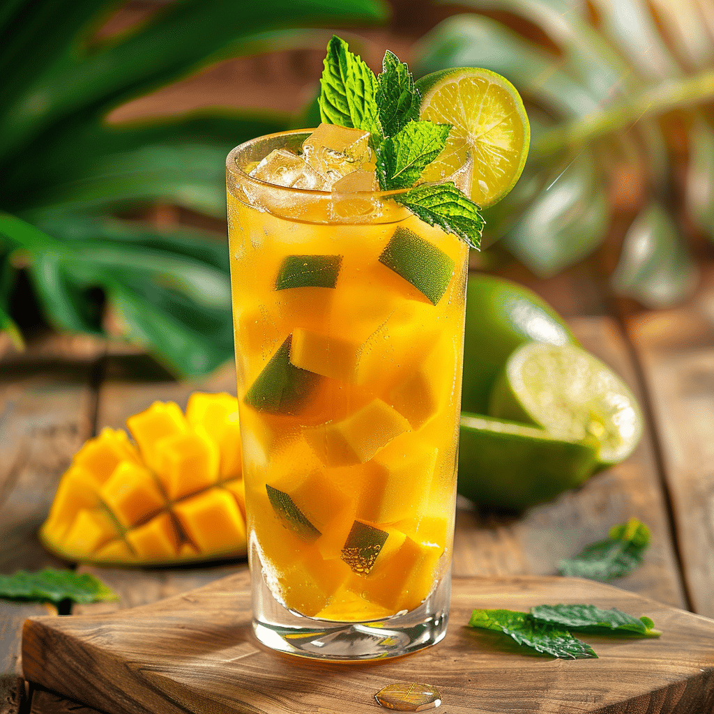 Mango Lime Cooler Recipe - Recipe Image