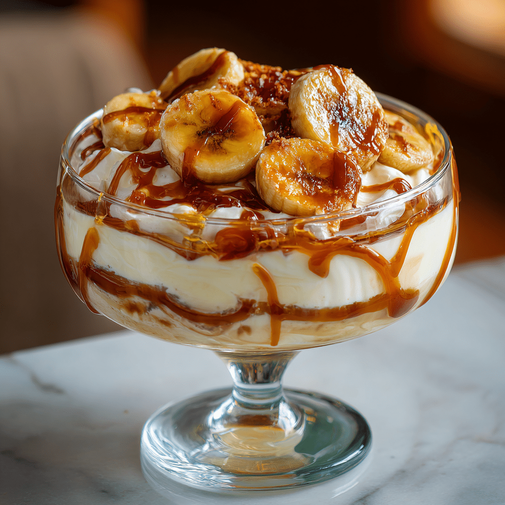 Caramel Banana Dessert Recipe - Recipe Image