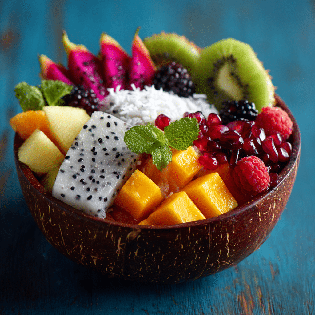 Tropical Fruit Bowl Recipe - Recipe Image