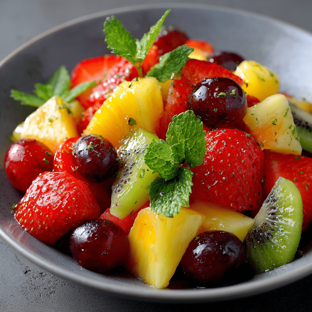 Lemon Honey Fruit Salad Recipe - Recipe Image