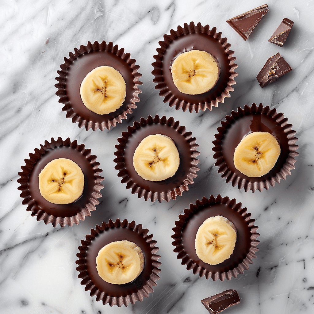 Peanut Butter Banana Cups Recipe - Recipe Image