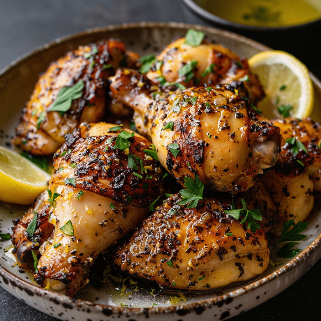 Lemon Garlic Chicken Recipe - Recipe Image