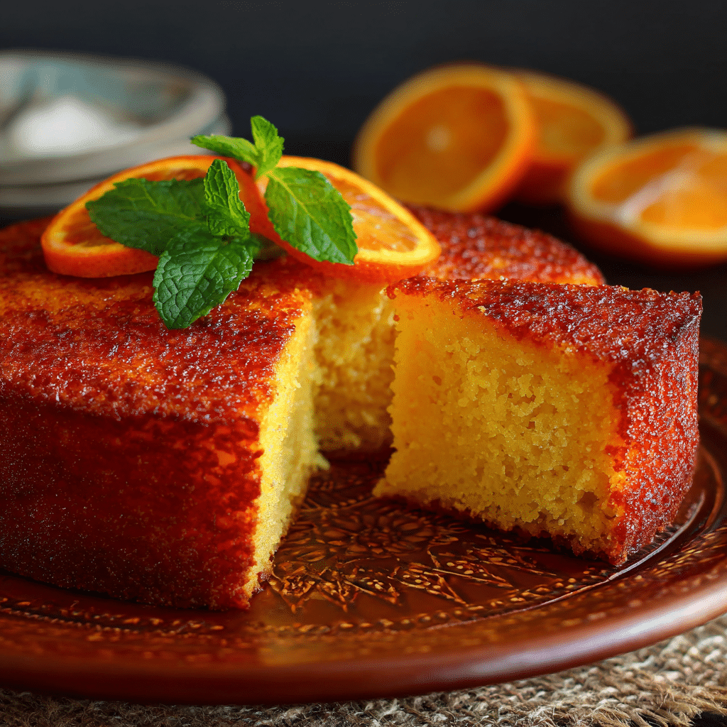 Orange Cake Recipe - Recipe Image
