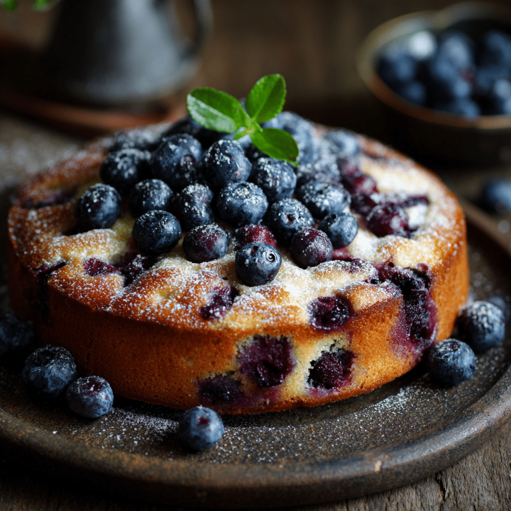 Blueberry Cake Recipe - Recipe Image