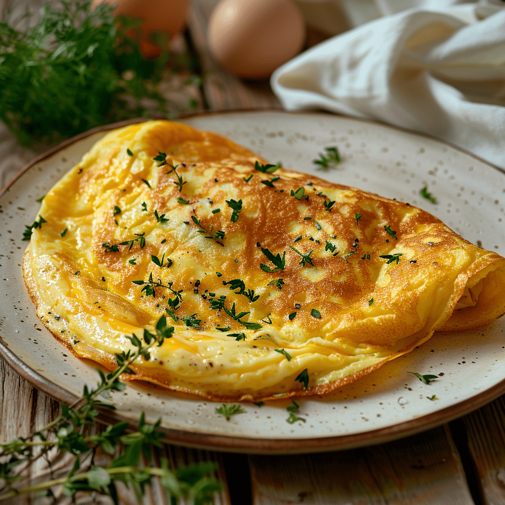 Cheese Omelette Recipe - Recipe Image