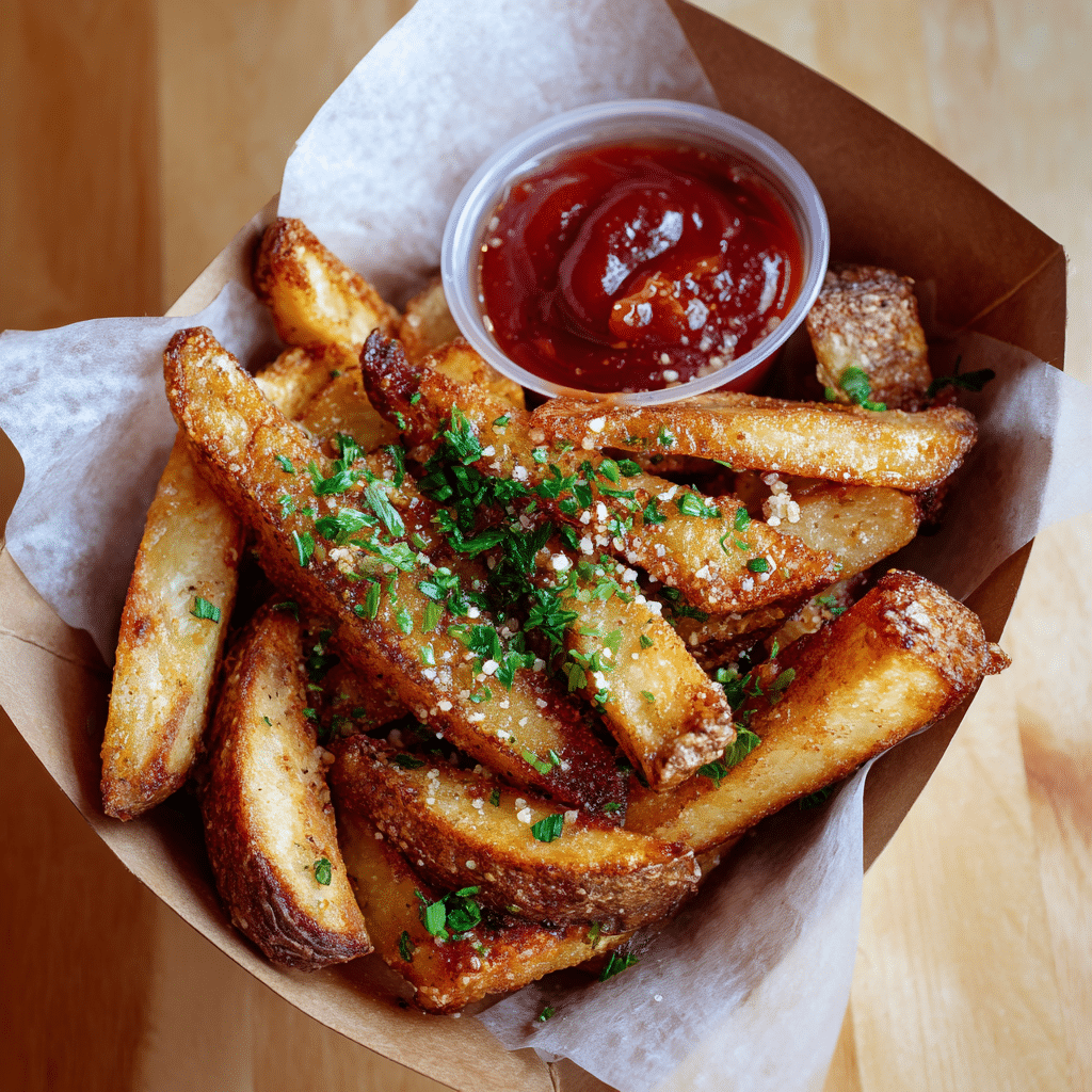 Potato Fries (Pan) Recipe - Recipe Image