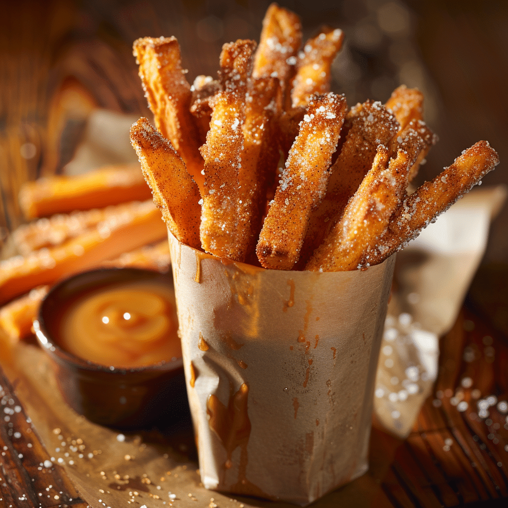 Sweet Potato Dessert Fries Recipe - Recipe Image
