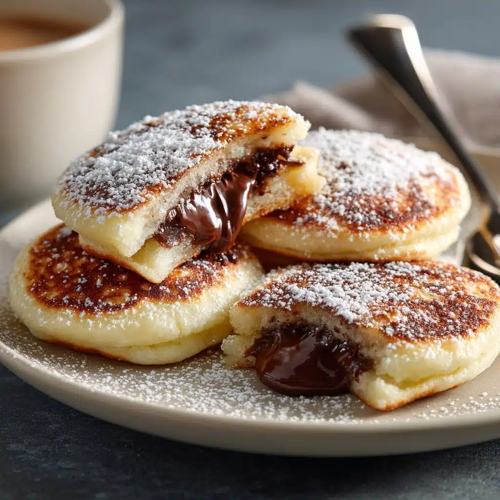 Nutella Stuffed Pancake Bites Recipe - Recipe Image