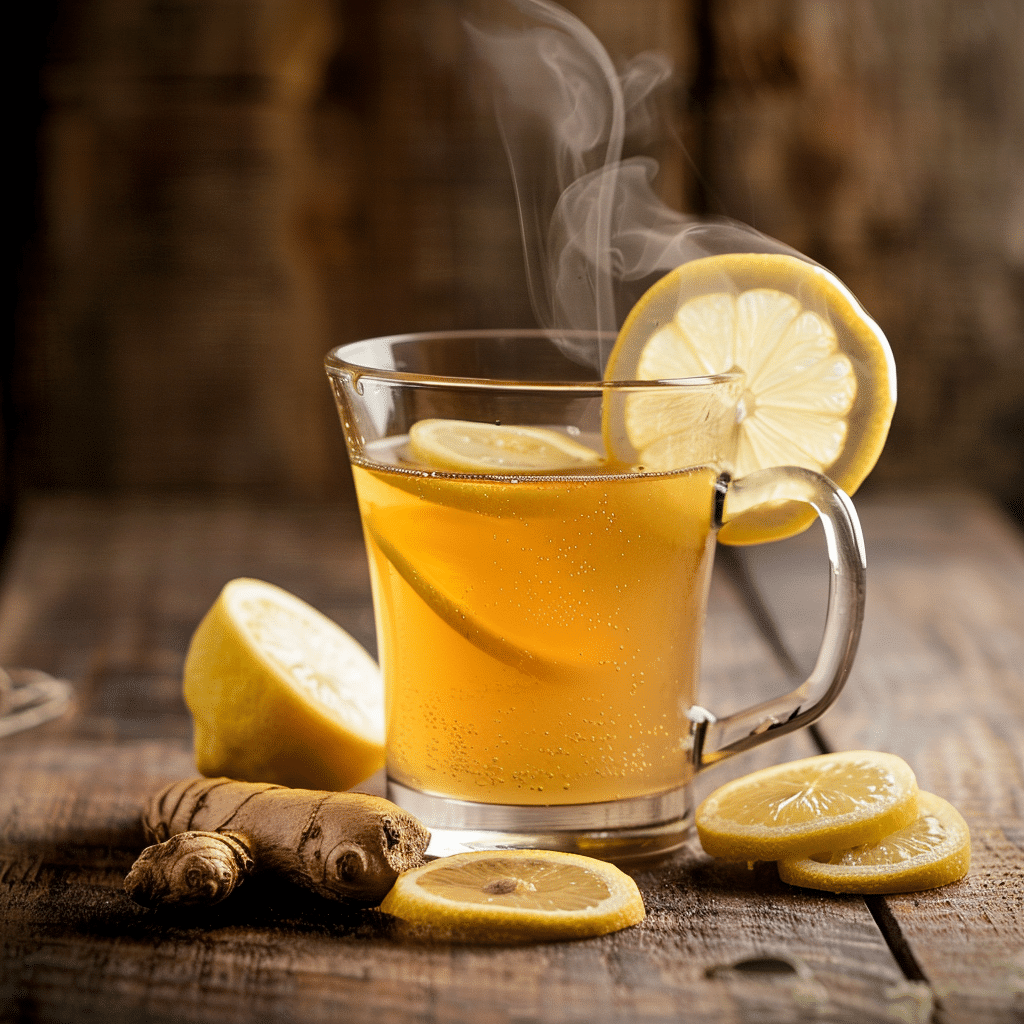 Honey Ginger Lemon Tea: Soothing & Revitalizing Recipe - Recipe Image