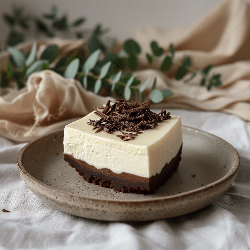 Chocolate Biscuit Cheesecake: No-Bake Delight Recipe - Recipe Image