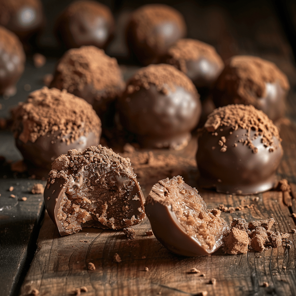 Chocolate Chip Cookie Dough Truffles Recipe - Recipe Image