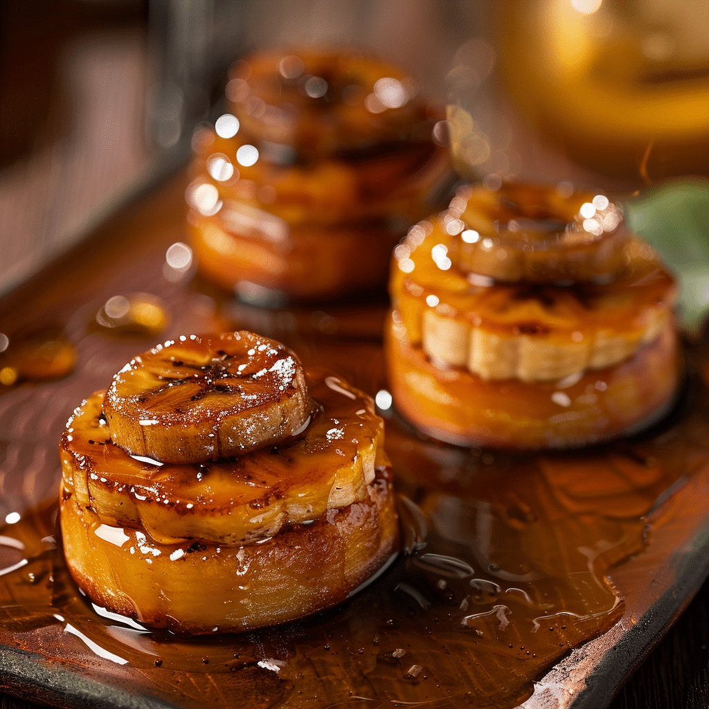 Caramelized Banana Upside-Down Cups Recipe - Recipe Image