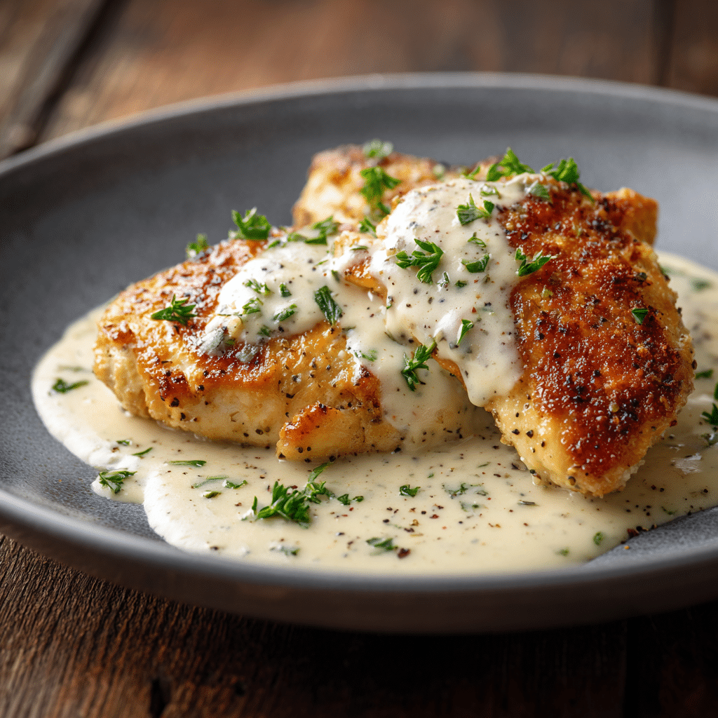 Creamy Garlic Parmesan Chicken Recipe - Recipe Image