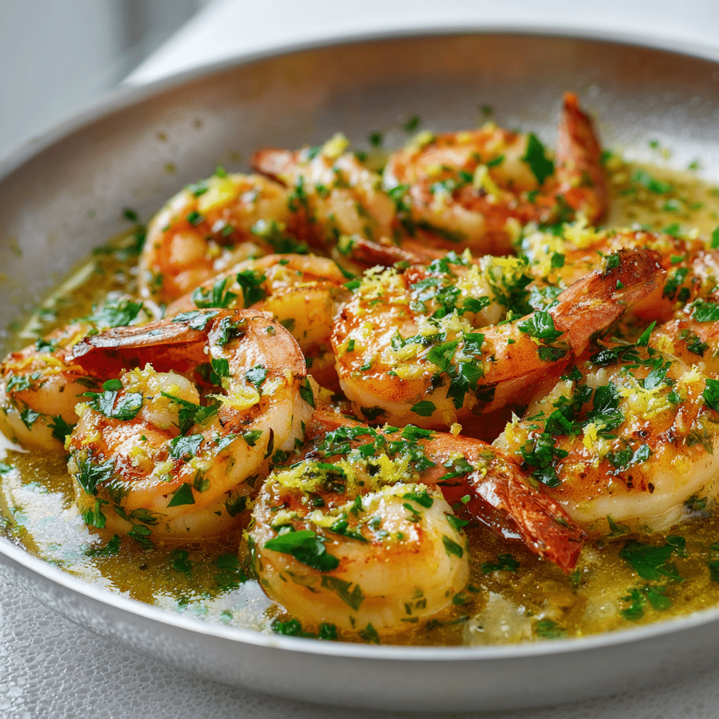 Lemon Butter Garlic Shrimp Recipe - Recipe Image