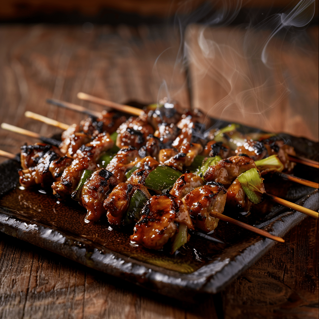Japanese Chicken Yakitori Recipe - Recipe Image