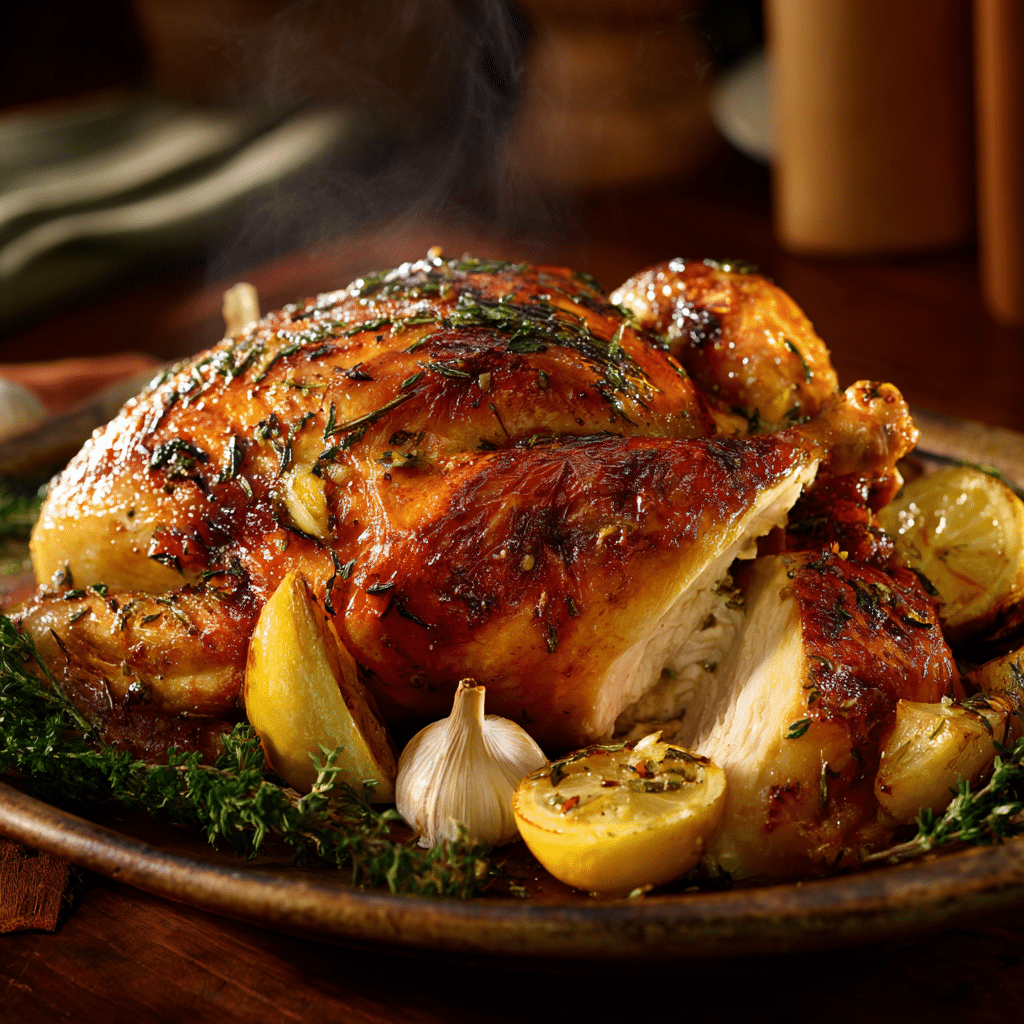 Lemon Herb Roasted Chicken Recipe - Recipe Image