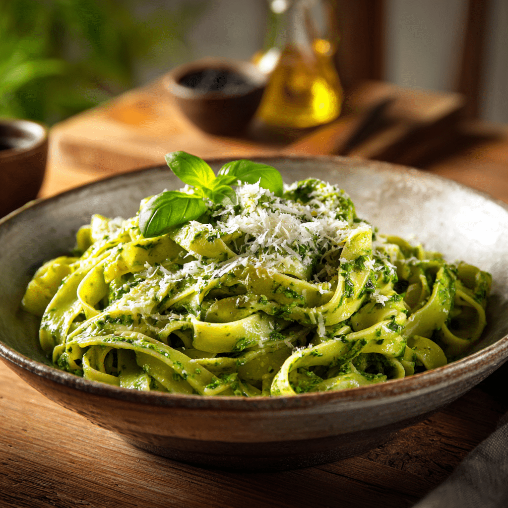 Creamy Spinach Pasta Recipe