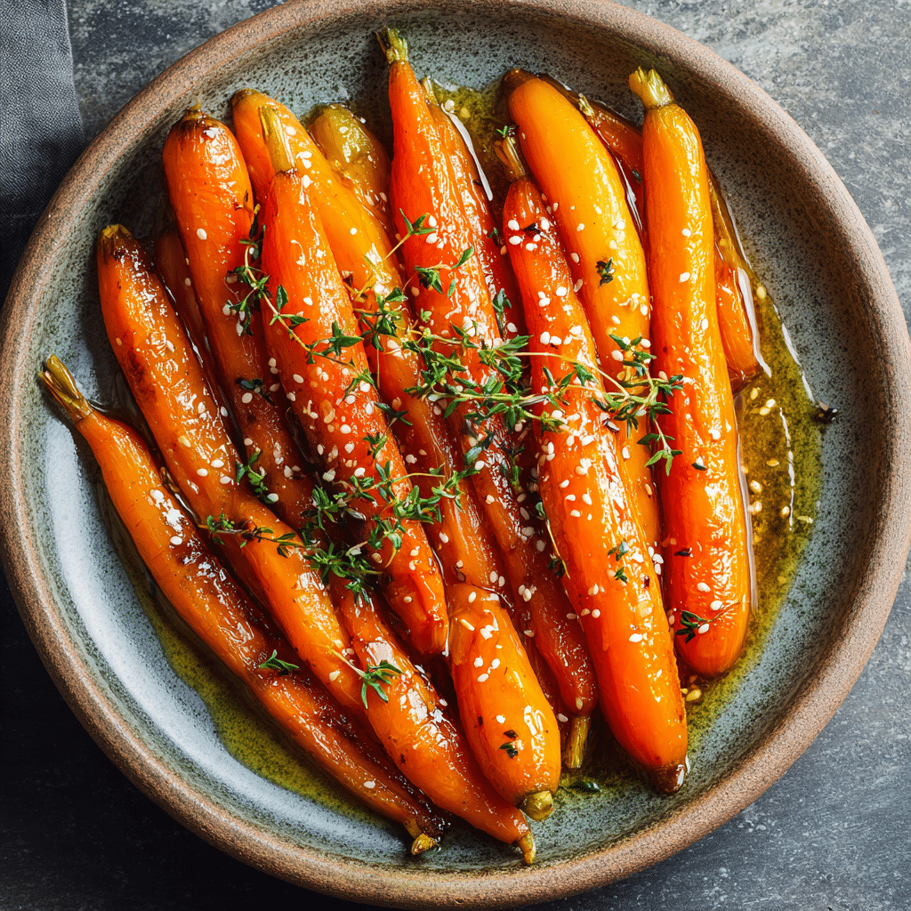 Baked Honey Carrots Recipe - Recipe Image