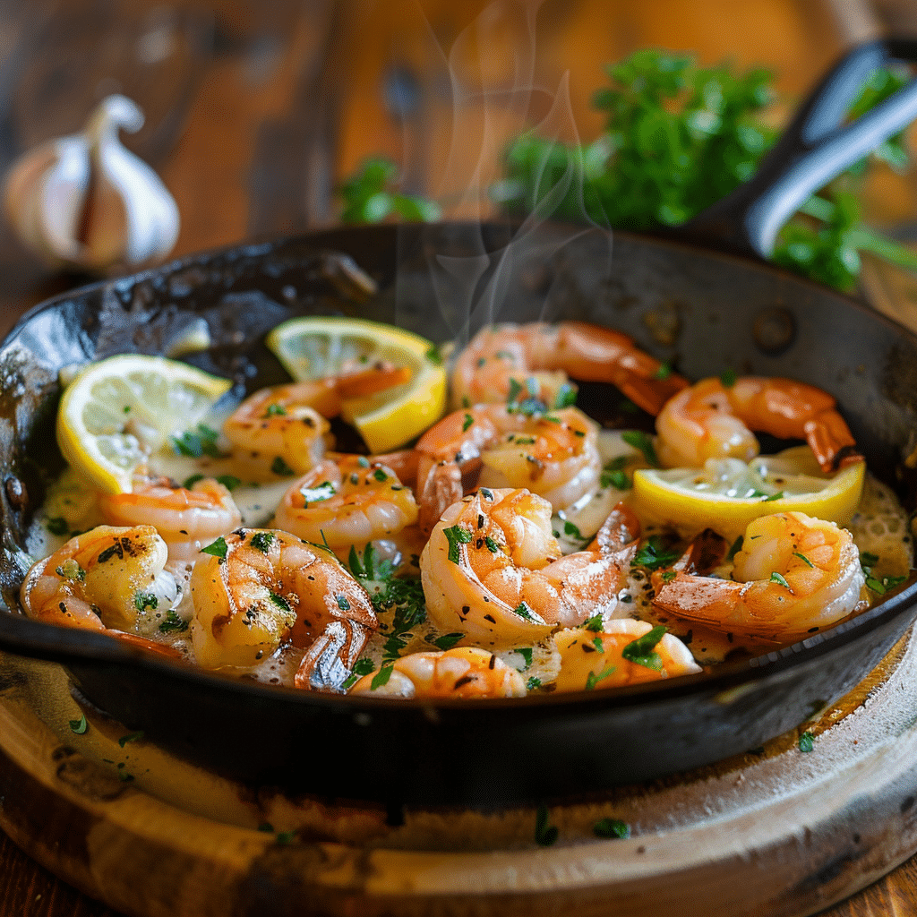Garlic Lemon Shrimp Recipe - Recipe Image