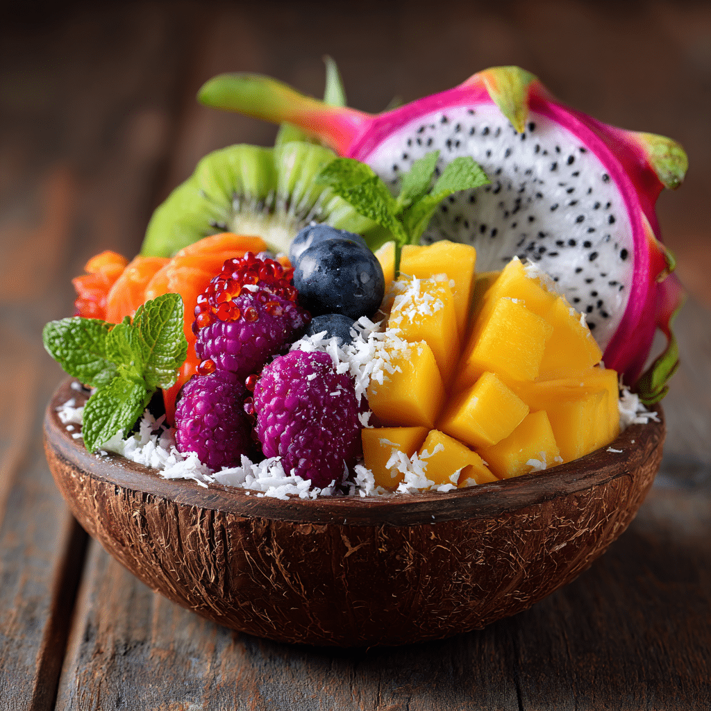 Tropical Fruit Bowl Recipe - Recipe Image