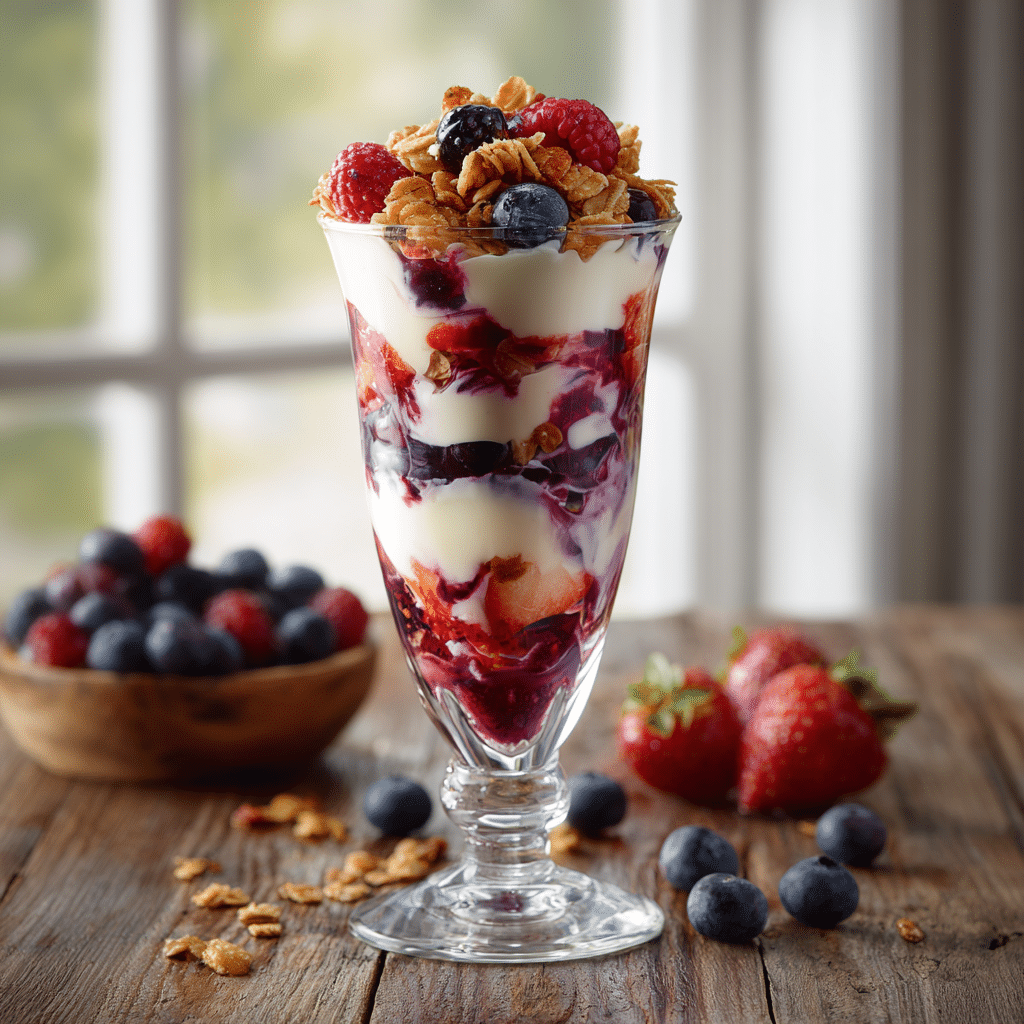 Berry Yogurt Parfait Recipe - Recipe Image