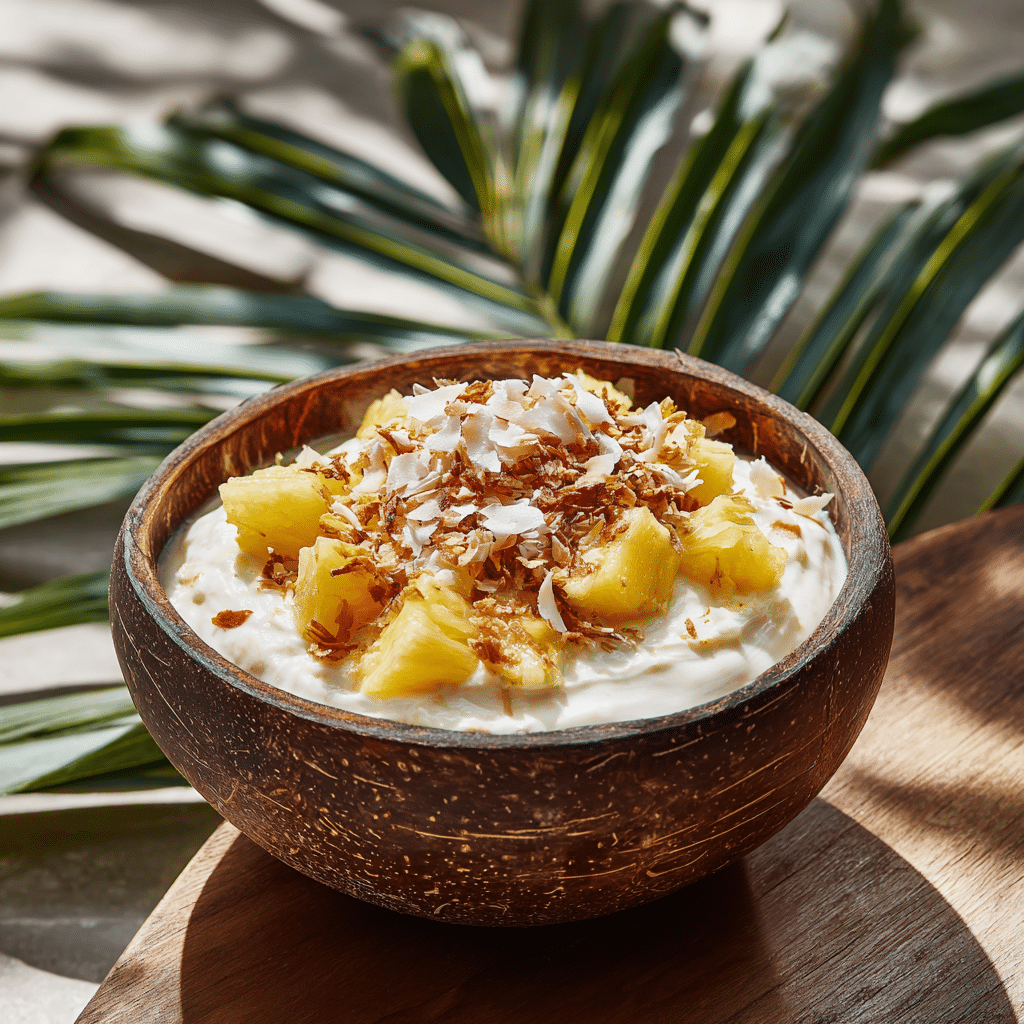 Pineapple Coconut Dessert Recipe - Recipe Image