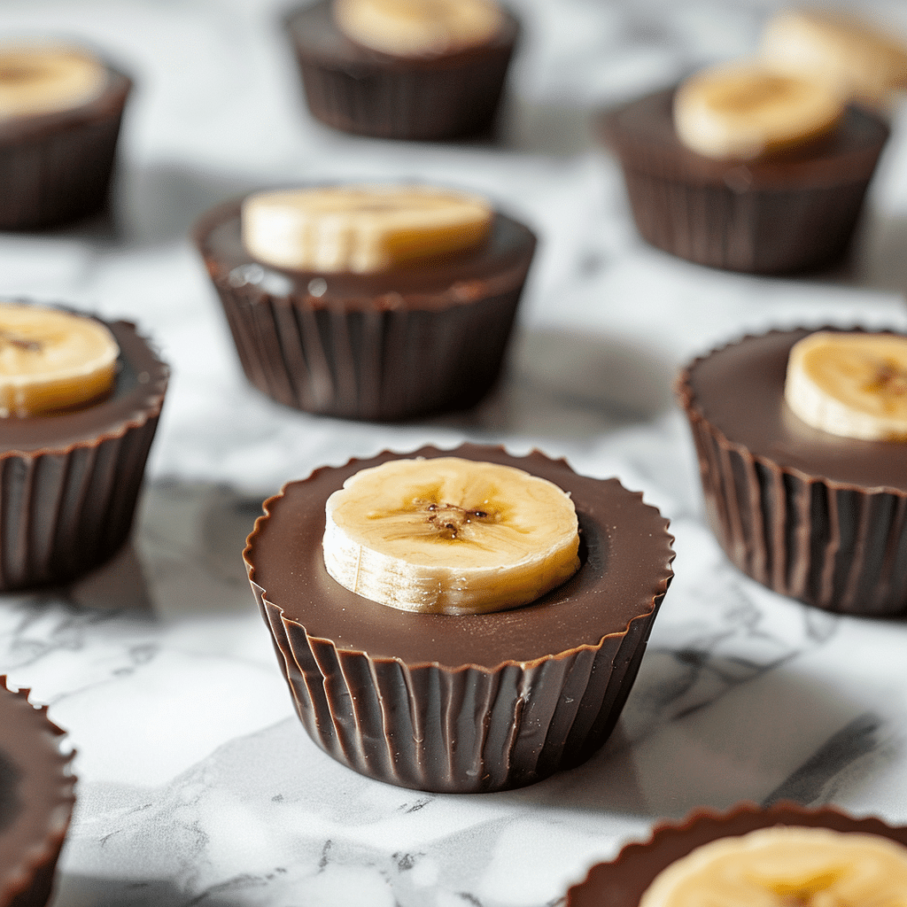 Peanut Butter Banana Cups Recipe - Recipe Image