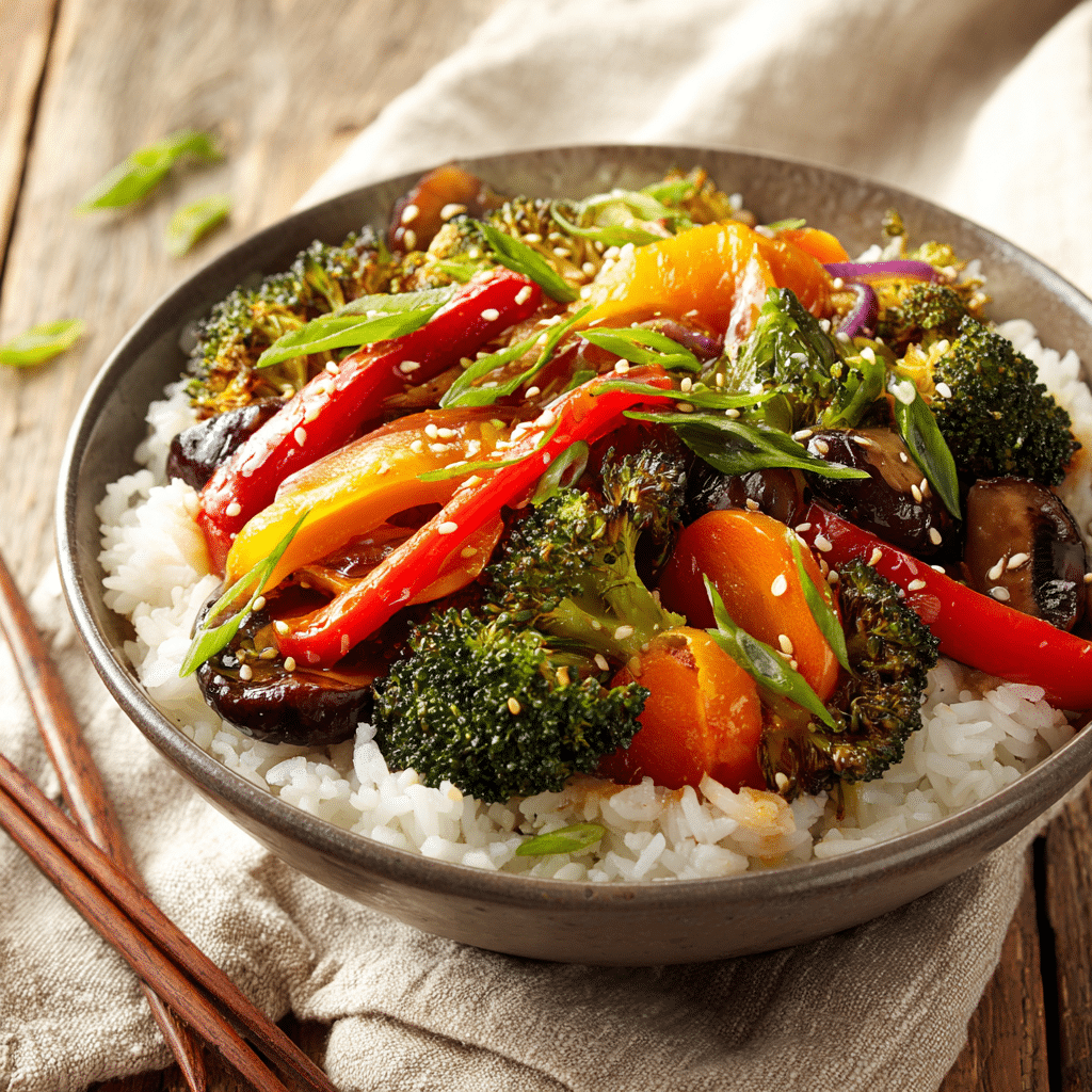 Veggie Teriyaki Bowl Recipe - Recipe Image