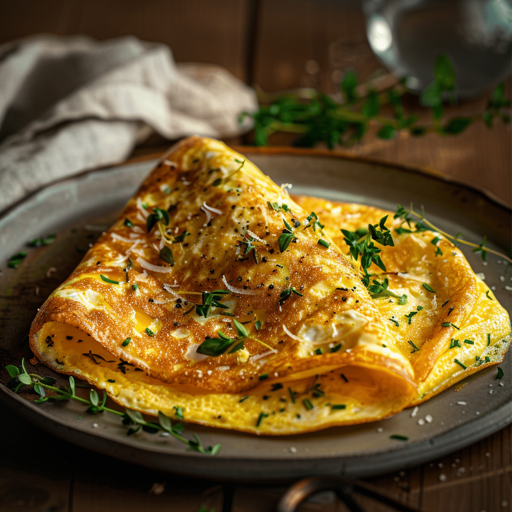 Cheese Omelette Recipe - Recipe Image