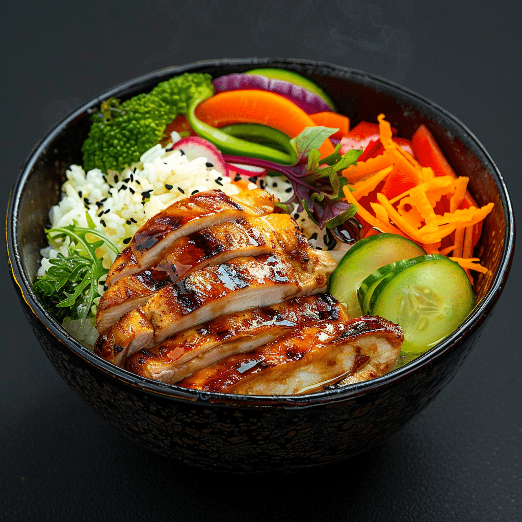 Chicken Rice Bowl Recipe - Recipe Image