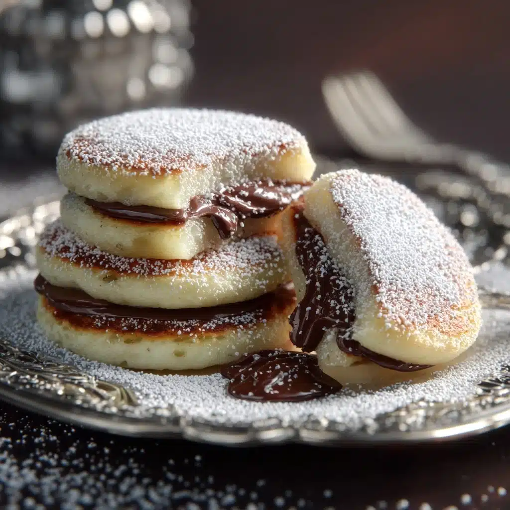 Nutella Stuffed Pancake Bites Recipe - Recipe Image