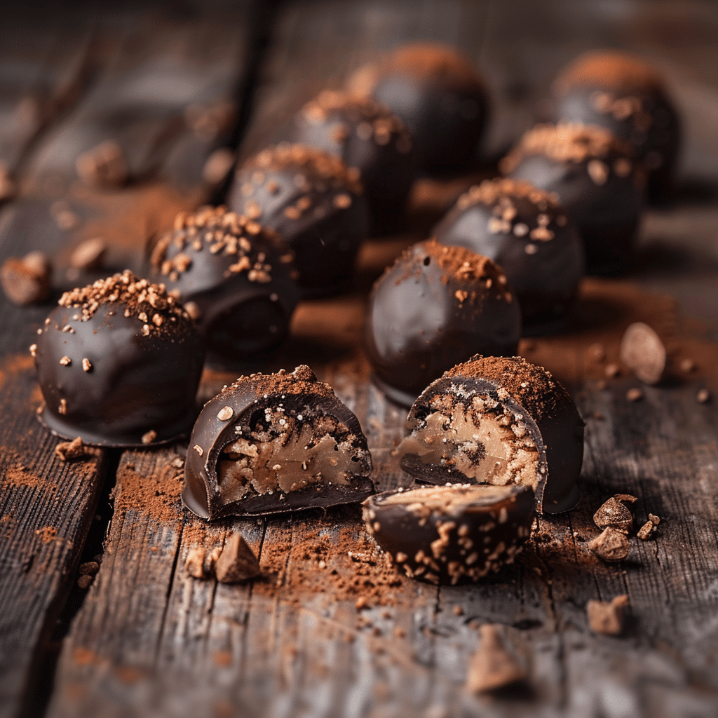 Chocolate Chip Cookie Dough Truffles Recipe - Recipe Image