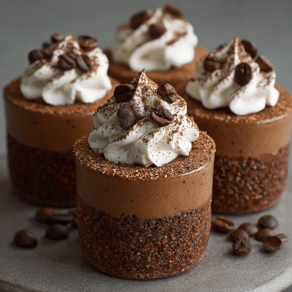 Chocolate Espresso Mousse Cups Recipe - Recipe Image