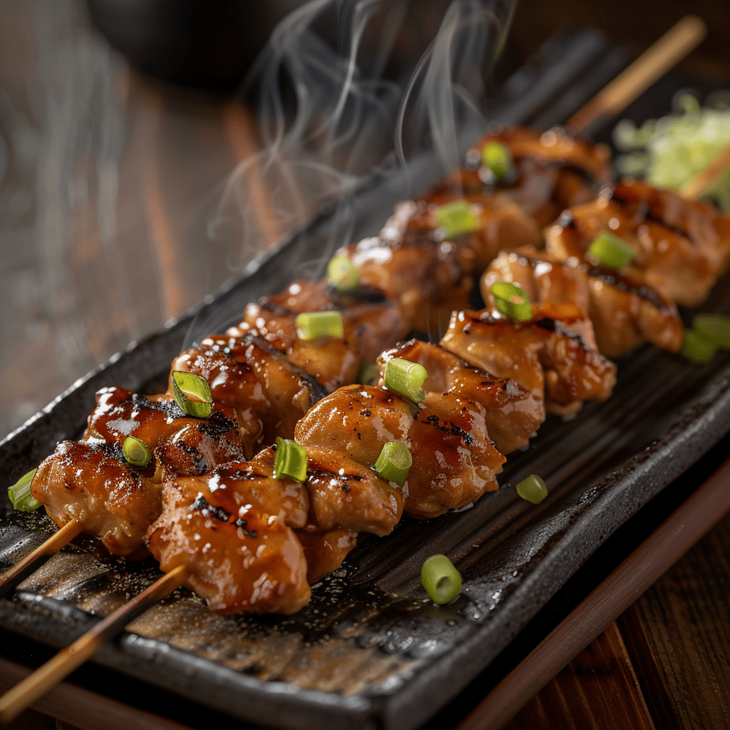Japanese Chicken Yakitori Recipe - Recipe Image