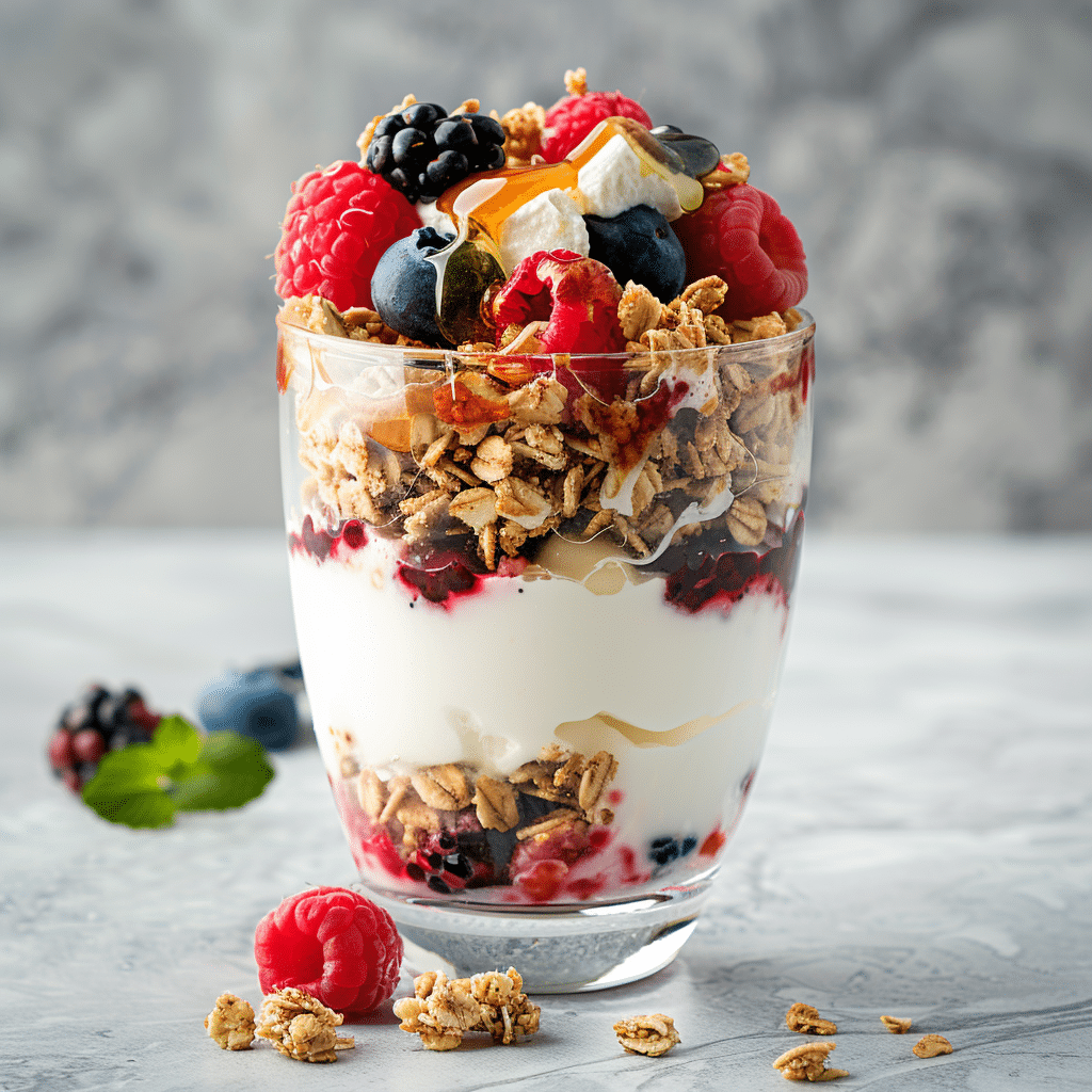 Berry Yogurt Parfait Recipe - Recipe Image