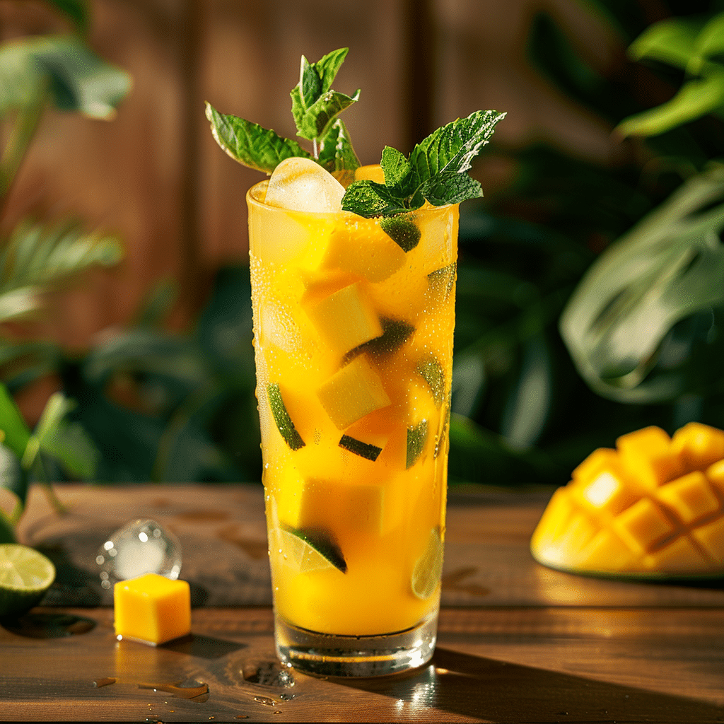Mango Lime Cooler Recipe - Recipe Image