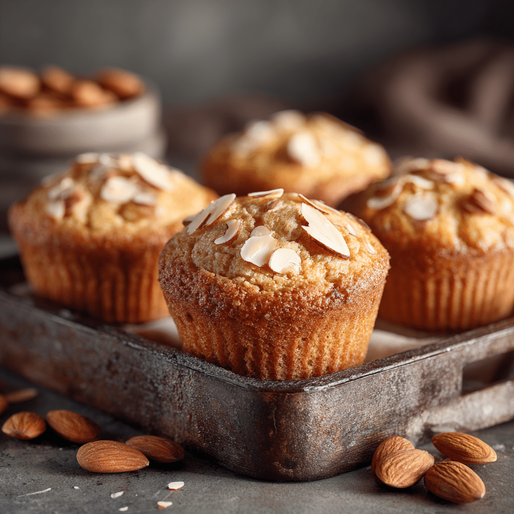 Vanilla Almond Muffins Recipe