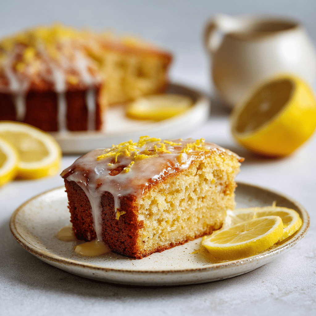 Lemon Drizzle Cake Recipe