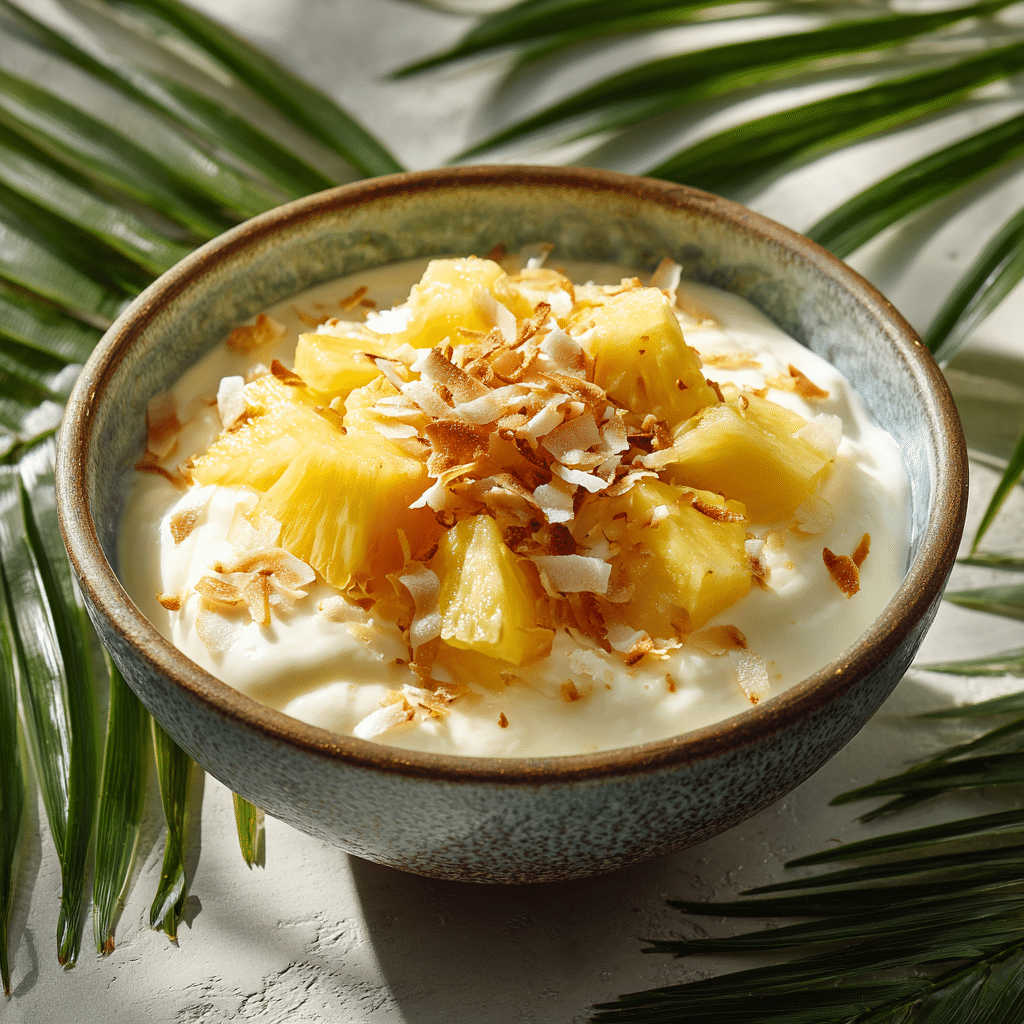 Pineapple Coconut Dessert Recipe - Recipe Image
