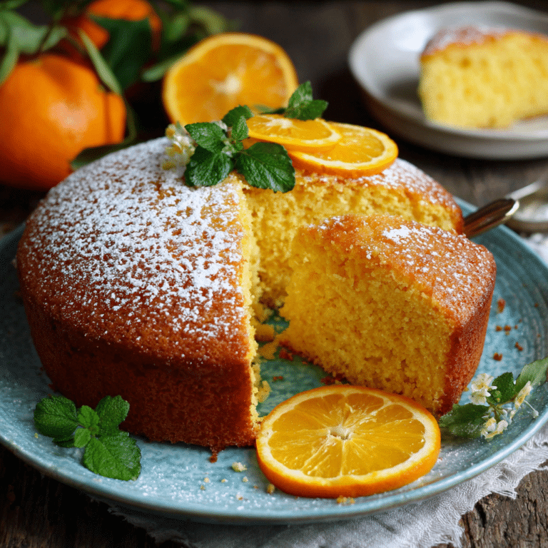 Orange Cake Recipe