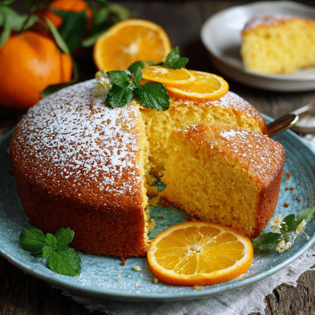 Orange Cake Recipe