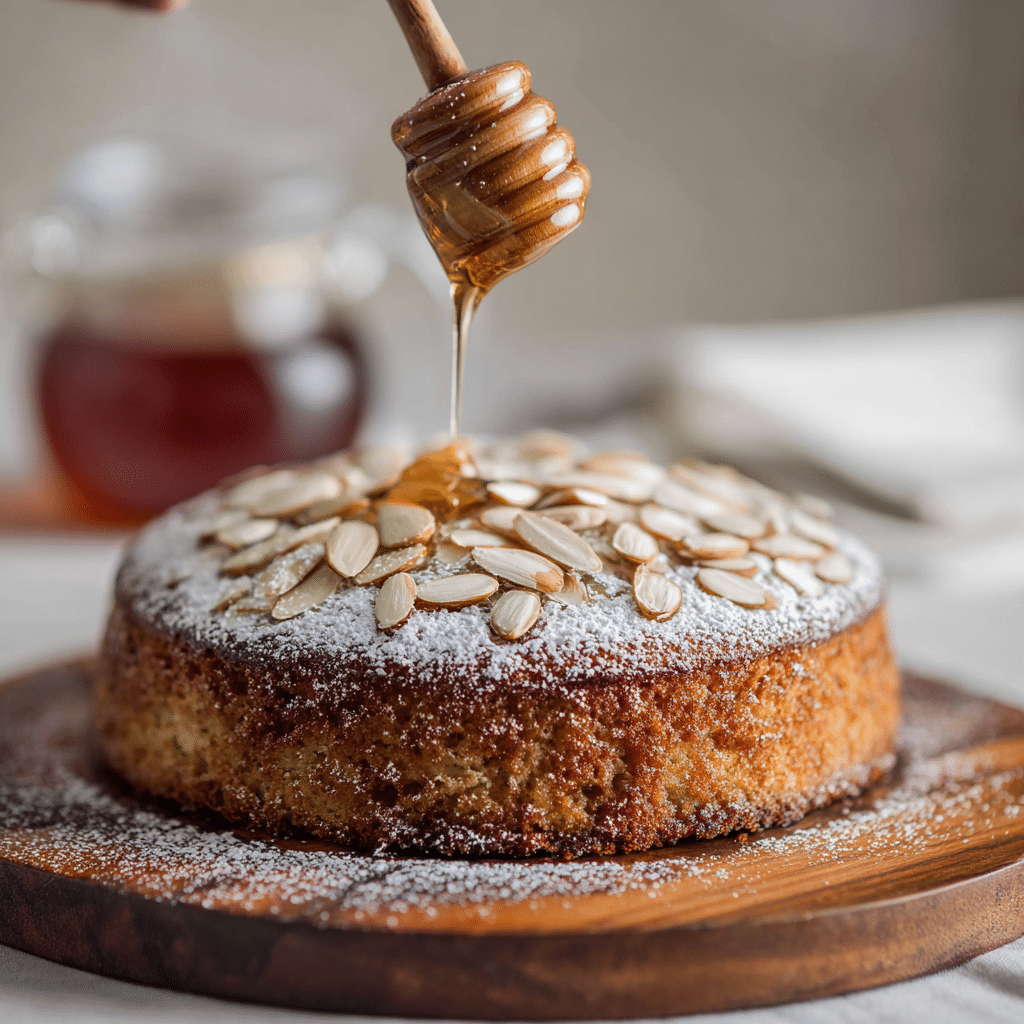 Honey Almond Cake Recipe